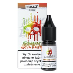 Liquid Dark Line Salt Black Edition Strawberry Green Tea Ice — sól nikotynowa 20 mg, 10 ml