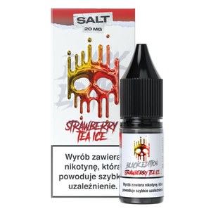 Liquid Dark Line Salt Black Edition Strawberry Tea Ice — sól nikotynowa 20 mg, 10 ml