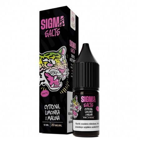 Liquid Sigma Salt Cytryna Limonka Malina — sól nikotynowa 20 mg, 10 ml