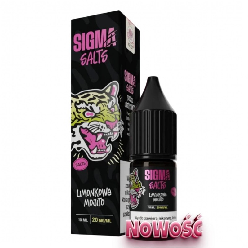 Liquid Sigma Salt Limonkowe Mojito — sól nikotynowa 20 mg, 10 ml