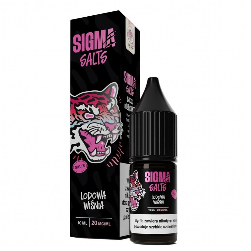 Liquid Sigma Salt Lodowa Wiśnia — sól nikotynowa 20 mg, 10 ml