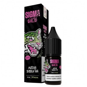 Liquid Sigma Salt Matcha Bubble Tea — sól nikotynowa 20 mg, 10 ml