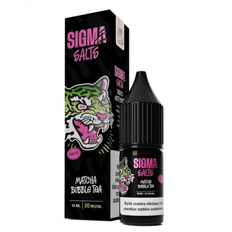 Liquid Sigma Salt Matcha Bubble Tea — sól nikotynowa 20 mg, 10 ml