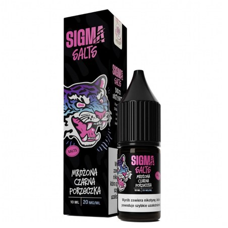 Liquid Sigma Salt Mrożona Czarna Porzeczka — sól nikotynowa 20 mg, 10 ml