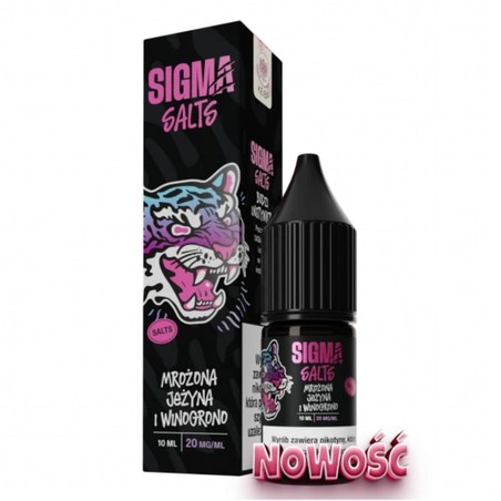 Liquid Sigma Salt Mrożona Jeżyna i Winogrono — sól nikotynowa 20 mg, 10 ml