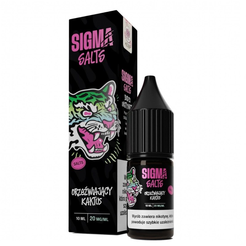 Liquid Sigma Salt Orzeźwiający Kaktus — sól nikotynowa 20 mg, 10 ml