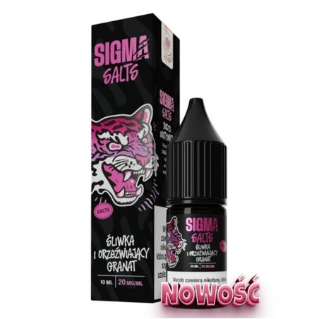 Liquid Sigma Salt Śliwka Orzeźwiający Granat — sól nikotynowa 20 mg, 10 ml