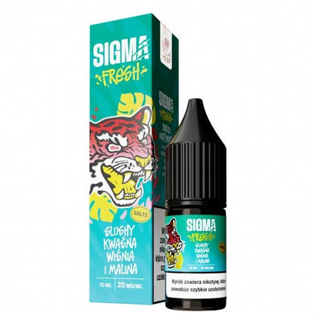 Liquid Sigma Fresh Salt Slushy Kwaśna Wiśnia Malina — sól nikotynowa 20 mg, 10 ml