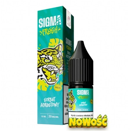Liquid Sigma Fresh Salt Sorbet Agrestowy — sól nikotynowa 20 mg, 10 ml
