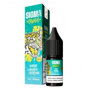 Liquid Sigma Fresh Salt Sorbet Limonka Cytryna — sól nikotynowa 20 mg, 10 ml