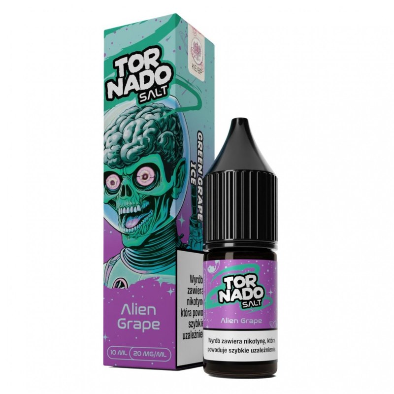 Liquid Tornado Salt Alien Grape — sól nikotynowa 20 mg, 10 ml