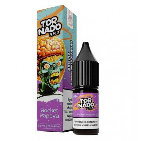 Liquid Tornado Salt Rocket Papaya — sól nikotynowa 20 mg, 10 ml