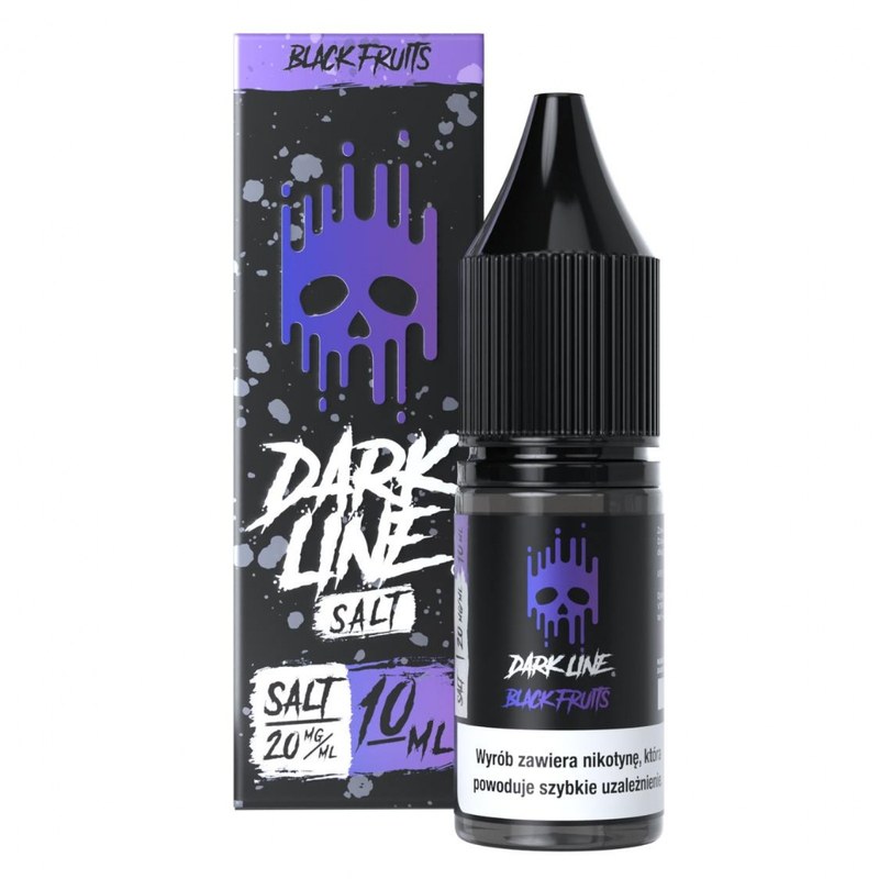 Liquid Dark Line Salt Black Fruits — sól nikotynowa 20 mg, 10 ml