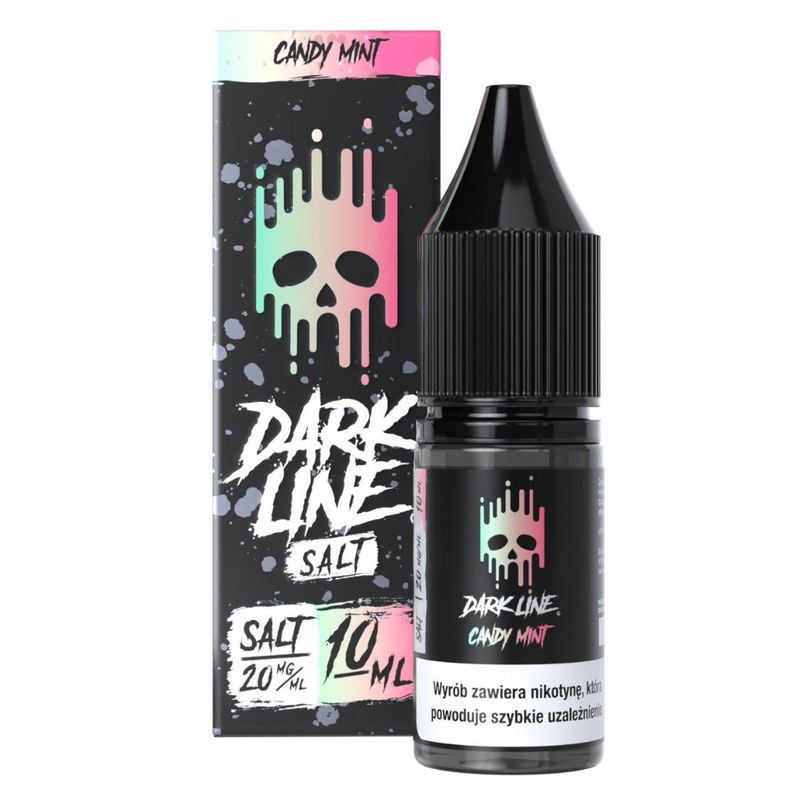Liquid Dark Line Salt Candy Mint — sól nikotynowa 20 mg, 10 ml