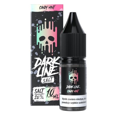 Liquid Dark Line Salt Candy Mint — sól nikotynowa 20 mg, 10 ml