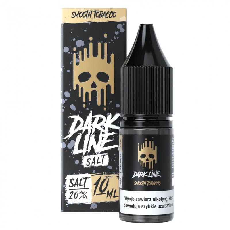 Liquid Dark Line Salt Smooth Tobacco — sól nikotynowa 20 mg, 10 ml