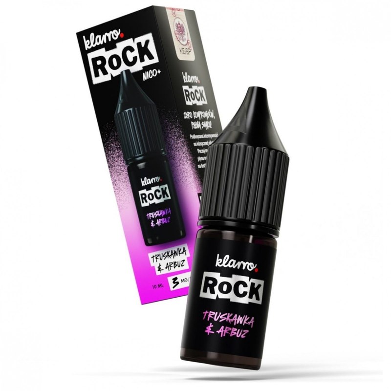 Liquid Klarro Rock Truskawka Arbuz — 10 ml, nikotyna klasyczna