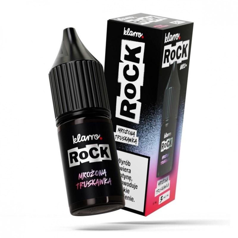 Liquid Klarro Rock Mrożona Truskawka — 10 ml, nikotyna klasyczna