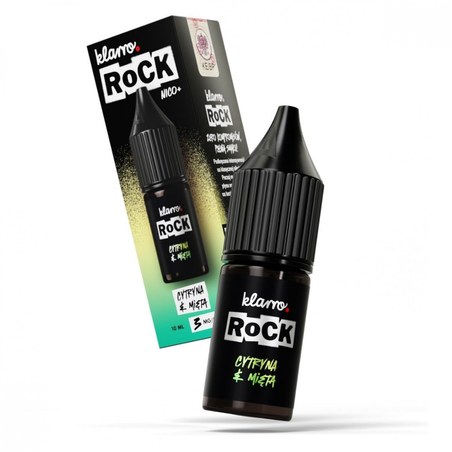 Liquid Klarro Rock Cytryna Mięta — 10 ml, nikotyna klasyczna
