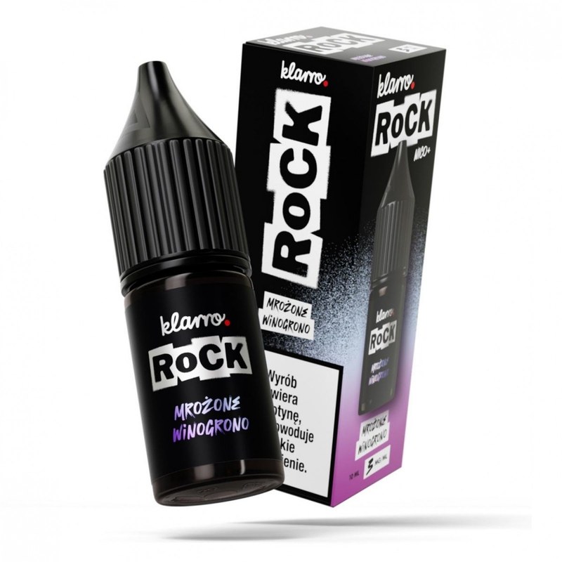 Liquid Klarro Rock Mrożone Winogrono — 10 ml, nikotyna klasyczna