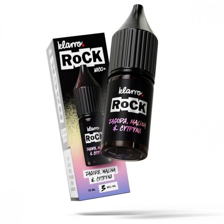Liquid Klarro Rock Jagoda Malina & Cytryna — 10 ml, nikotyna klasyczna