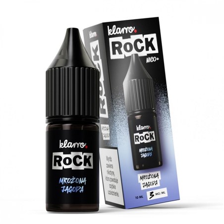 Liquid Klarro Rock Mrożona Jagoda — 10 ml, nikotyna klasyczna