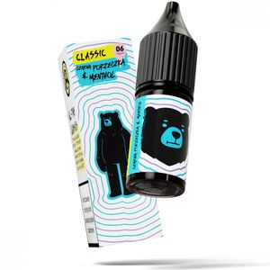 Liquid Go Bears Classic Czarna Porzeczka & Menthol — 10 ml, nikotyna klasyczna