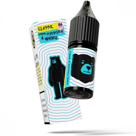 Liquid Go Bears Classic Czarna Porzeczka & Menthol — 10 ml, nikotyna klasyczna