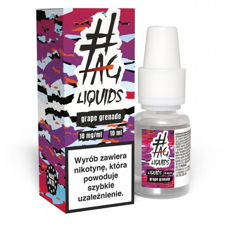 Liquid TAG Classic Grape Grenade — 10 ml, nikotyna klasyczna