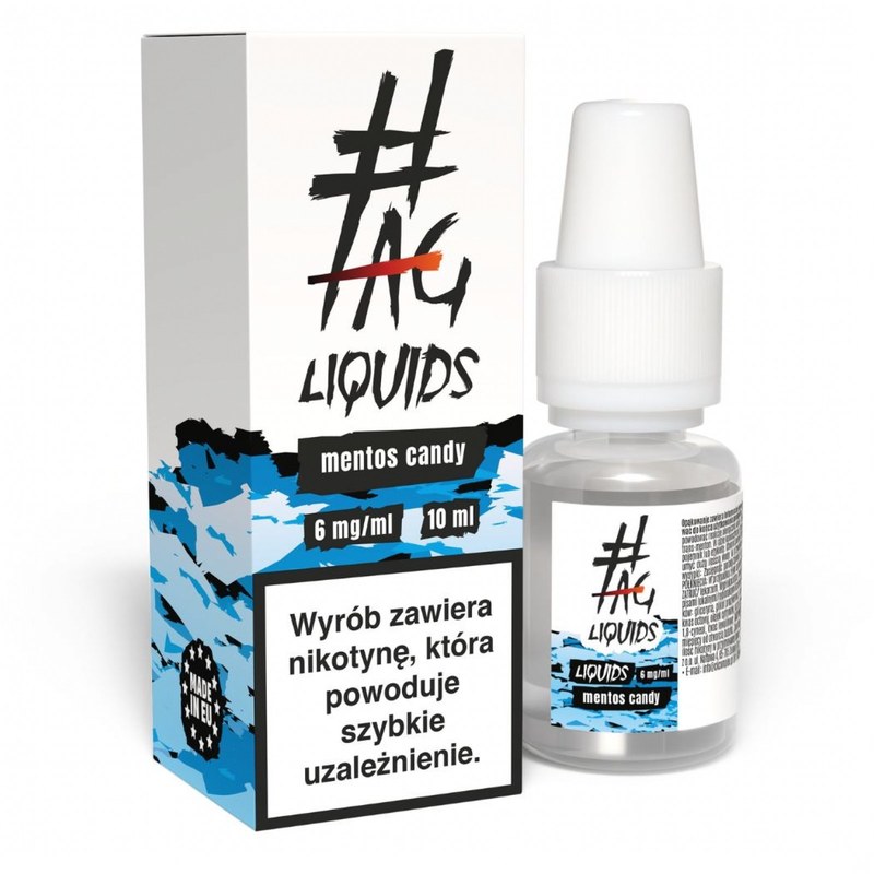 Liquid TAG Classic Mentos Candy — 10 ml, nikotyna klasyczna