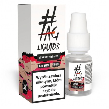 Liquid TAG Classic Strawberry Tobacco — 10 ml, nikotyna klasyczna