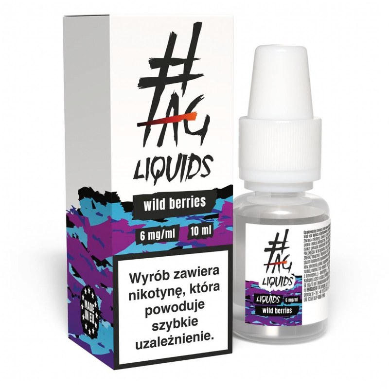 Liquid TAG Classic Wild Berries — 10 ml, nikotyna klasyczna