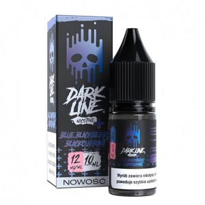 Liquid Dark Line Nicotine+ Blue Blackberry Blackcurrant — 10 ml, nikotyna klasyczna