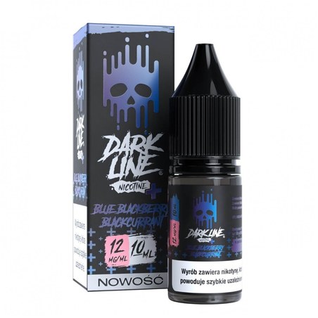 Liquid Dark Line Nicotine+ Blue Blackberry Blackcurrant — 10 ml, nikotyna klasyczna