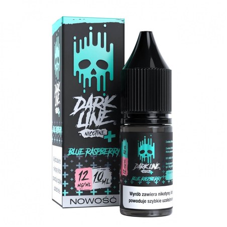 Liquid Dark Line Nicotine+ Blue Raspberry — 10 ml, nikotyna klasyczna