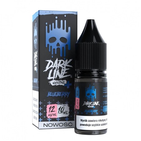 Liquid Dark Line Nicotine+ Blueberry — 10 ml, nikotyna klasyczna