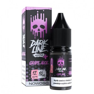 Liquid Dark Line Nicotine+ Grape Aloe — 10 ml, nikotyna klasyczna