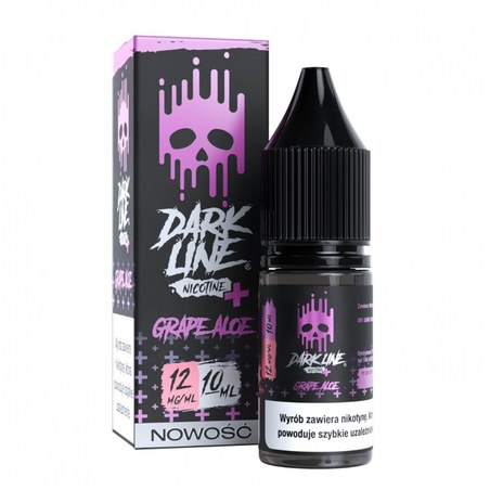 Liquid Dark Line Nicotine+ Grape Aloe — 10 ml, nikotyna klasyczna