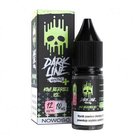 Liquid Dark Line Nicotine+ Kiwi Berries Ice — 10 ml, nikotyna klasyczna