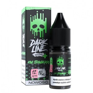 Liquid Dark Line Nicotine+ Kiwi Strawberry — 10 ml, nikotyna klasyczna