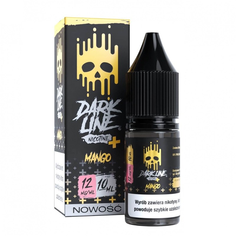 Liquid Dark Line Nicotine+ Mango — 10 ml, nikotyna klasyczna
