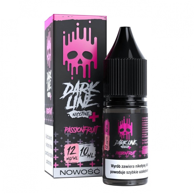 Liquid Dark Line Nicotine+ Passionfruit — 10 ml, nikotyna klasyczna