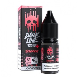 Liquid Dark Line Nicotine+ Strawberry — 10 ml, nikotyna klasyczna