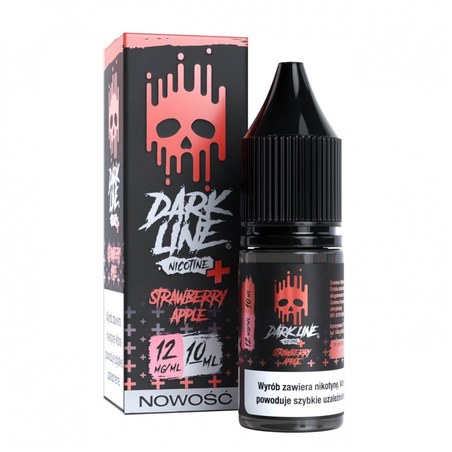 Liquid Dark Line Nicotine+ Strawberry Apple — 10 ml, nikotyna klasyczna