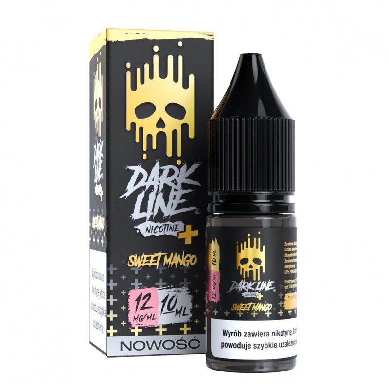 Liquid Dark Line Nicotine+ Sweet Mango — 10 ml, nikotyna klasyczna