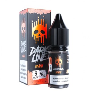 Liquid Dark Line Peach — 10 ml, nikotyna klasyczna