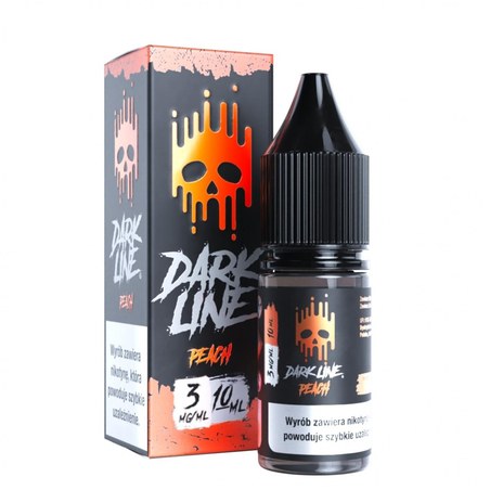 Liquid Dark Line Peach — 10 ml, nikotyna klasyczna