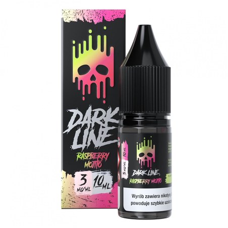 Liquid Dark Line Raspberry Mojito — 10 ml, nikotyna klasyczna