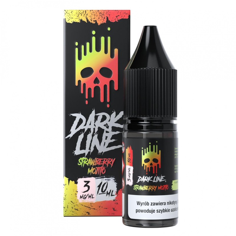 Liquid Dark Line Strawberry Mojito — 10 ml, nikotyna klasyczna