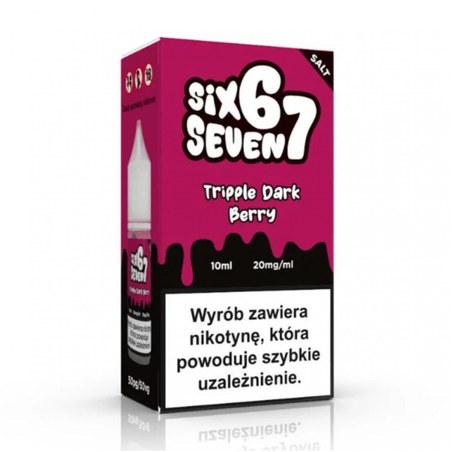 Six Seven Tripple Dark Berry — sól nikotynowa 10 ml 20 mg